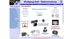 Desktop Screenshot of grafmotoren.eu